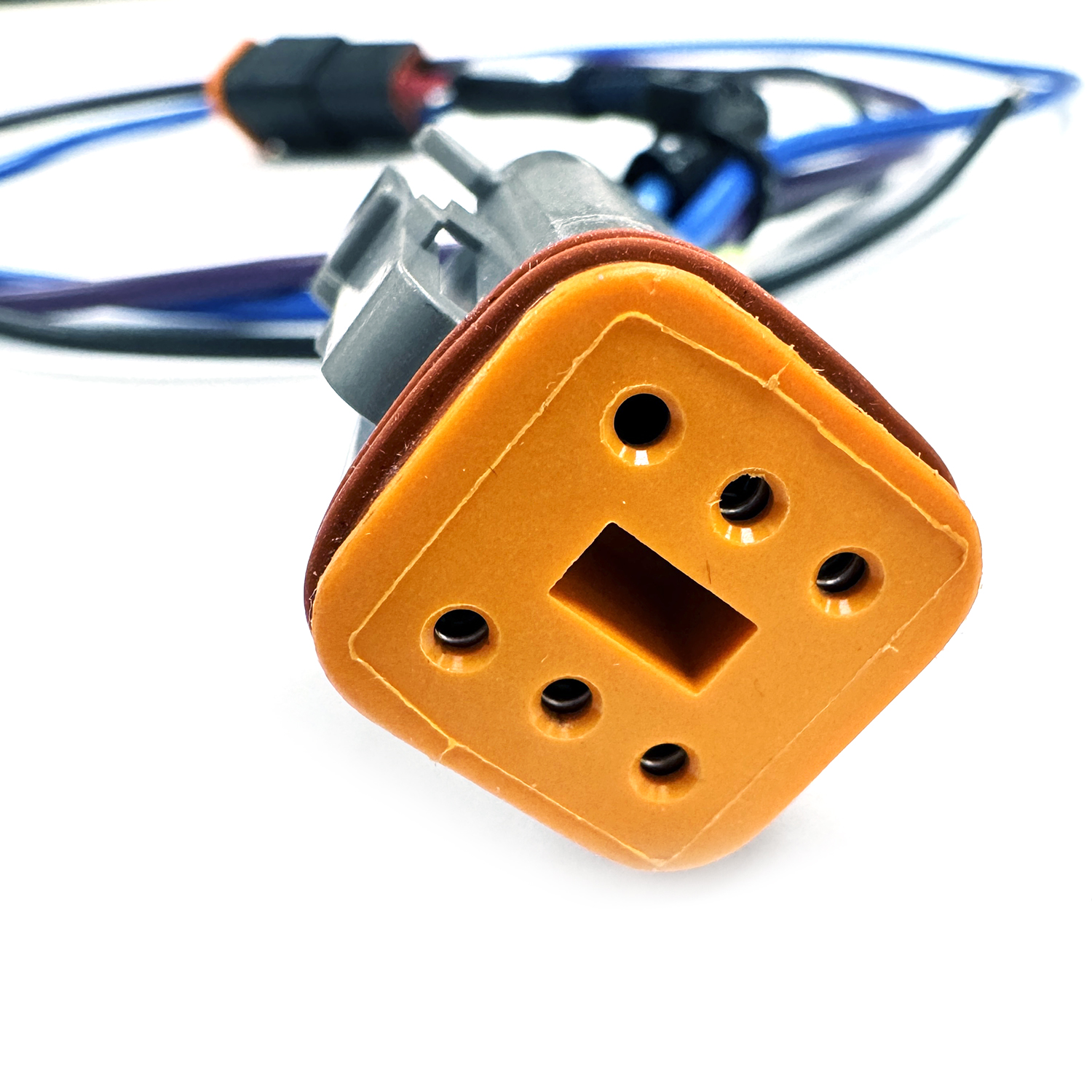 6 pin, 20’ long jack plate wire harness with split loom – DC5VWH-000000 - Hover