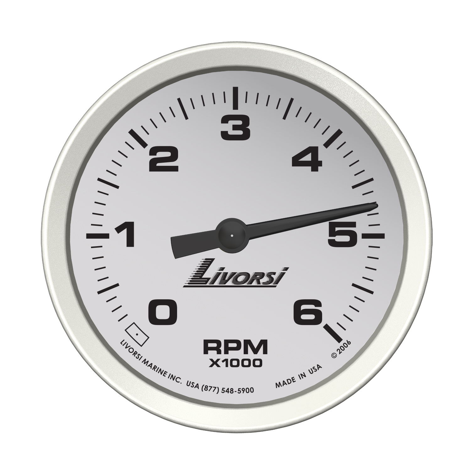 4 5/8″ 6,000 RPM Tachometer Gauge – DCL6000