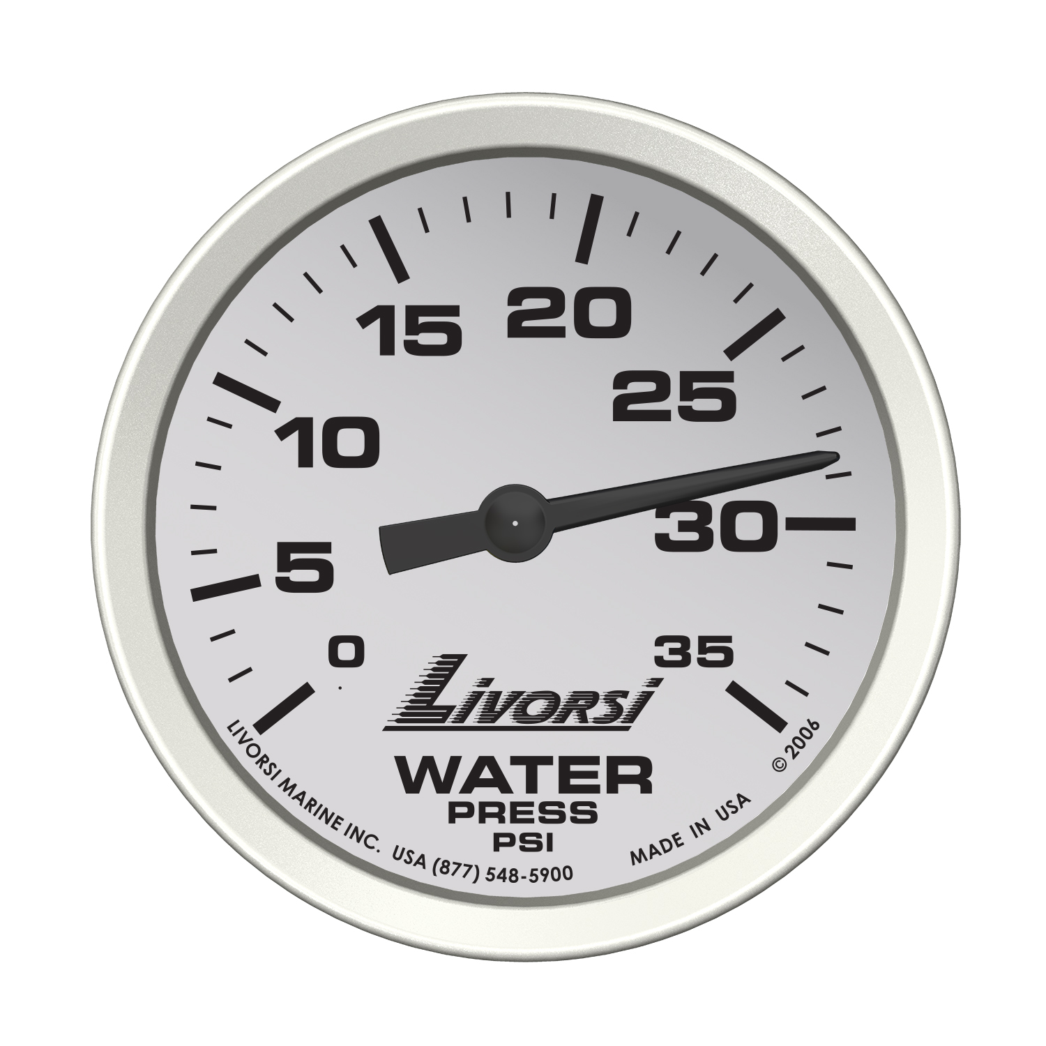 2 5/8″ Mechanical Water Pressure Gauge 0-35 PSI – DCMWP