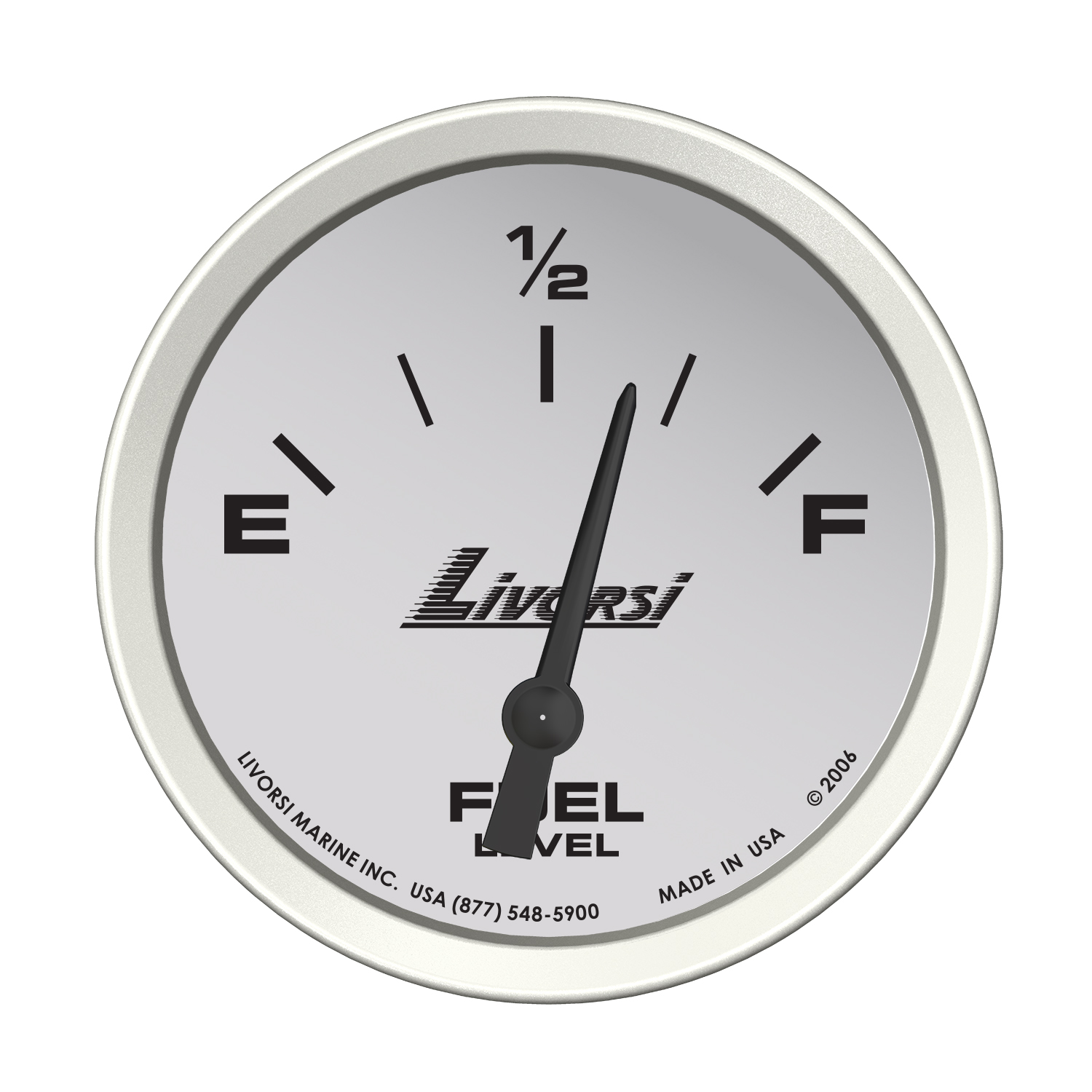 2 1/16″ Electric Fuel Level Gauge 0-90 OHMS – DCSFLGM