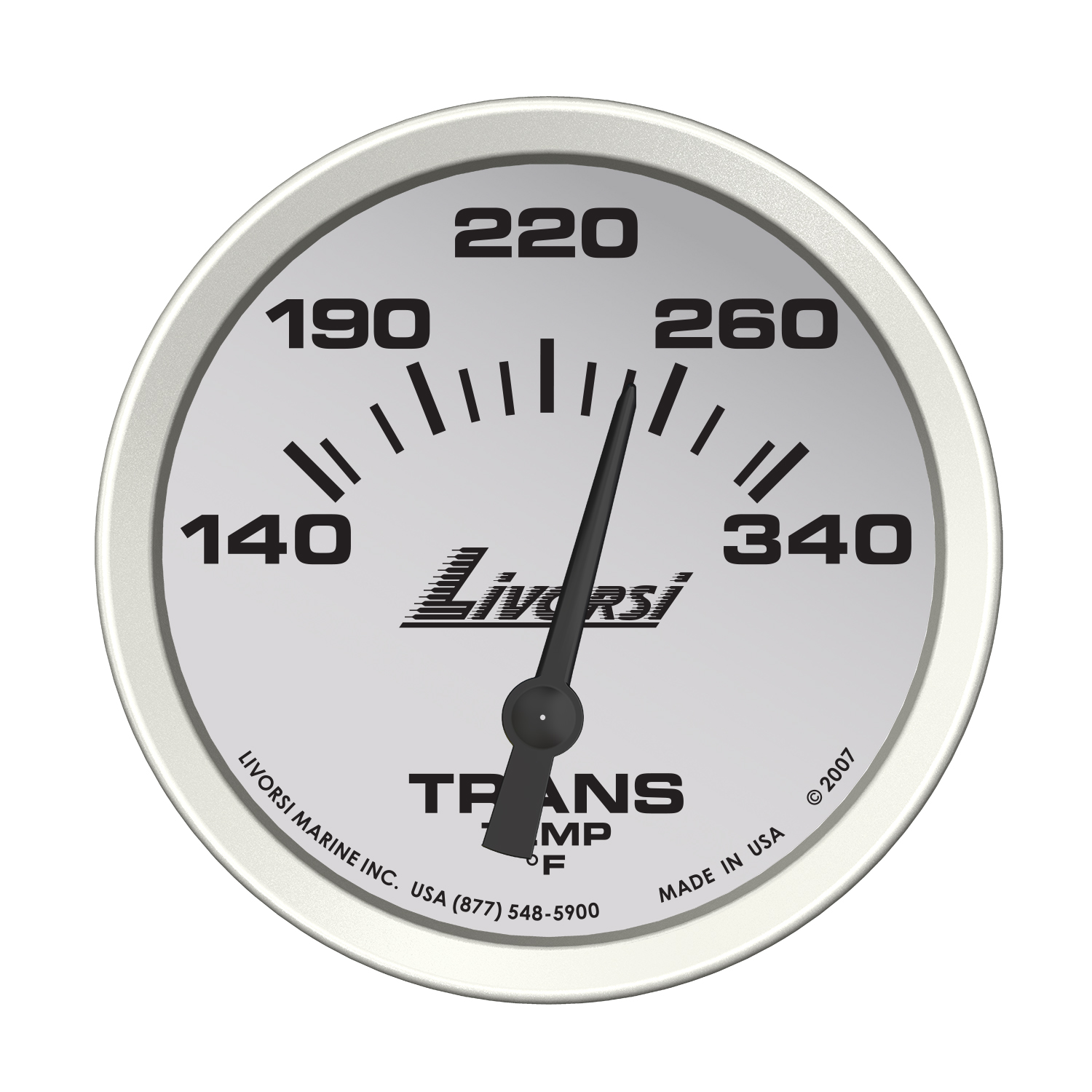 2 5/8″ Electric Transmission Temperature Gauge – DCTT