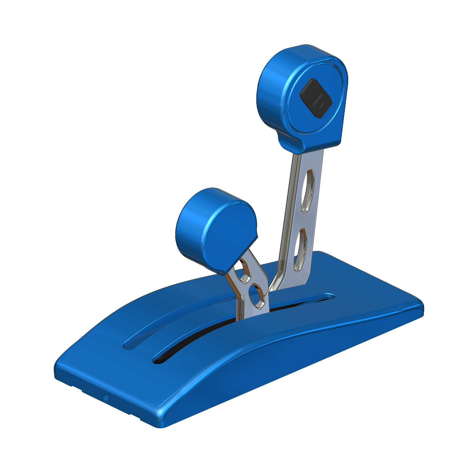 Two lever, billet bent handles, one throttle, one shift, for Mercury DTS engines – DTSBB11