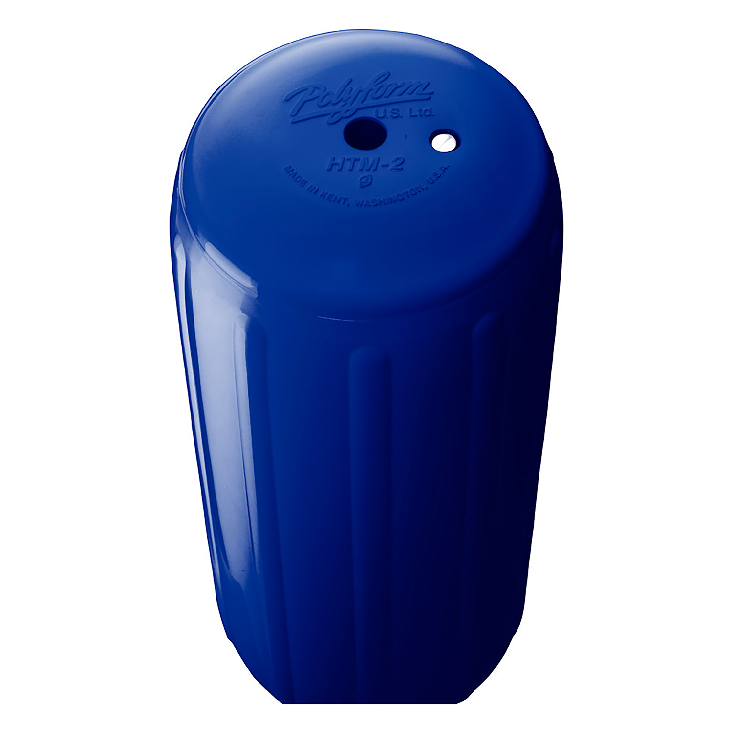 Blue hole-in-the-middle (HTM) fender, small – FENDHTM1BL - Hover