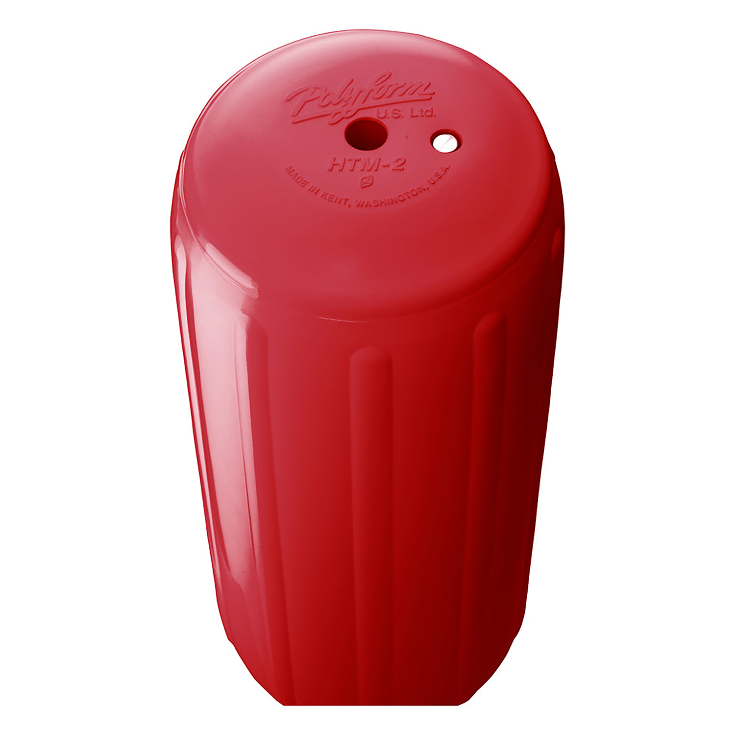 Red hole-in-the-middle (HTM) fender, small – FENDHTM1RD - Hover