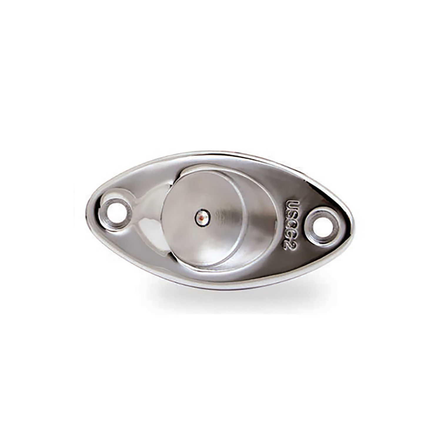 Polished stainless green LED navigation light – LEDNL3G