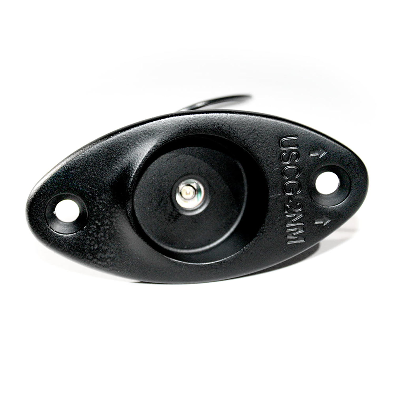 Flat black stainless green LED navigation light – LEDNL3GBK