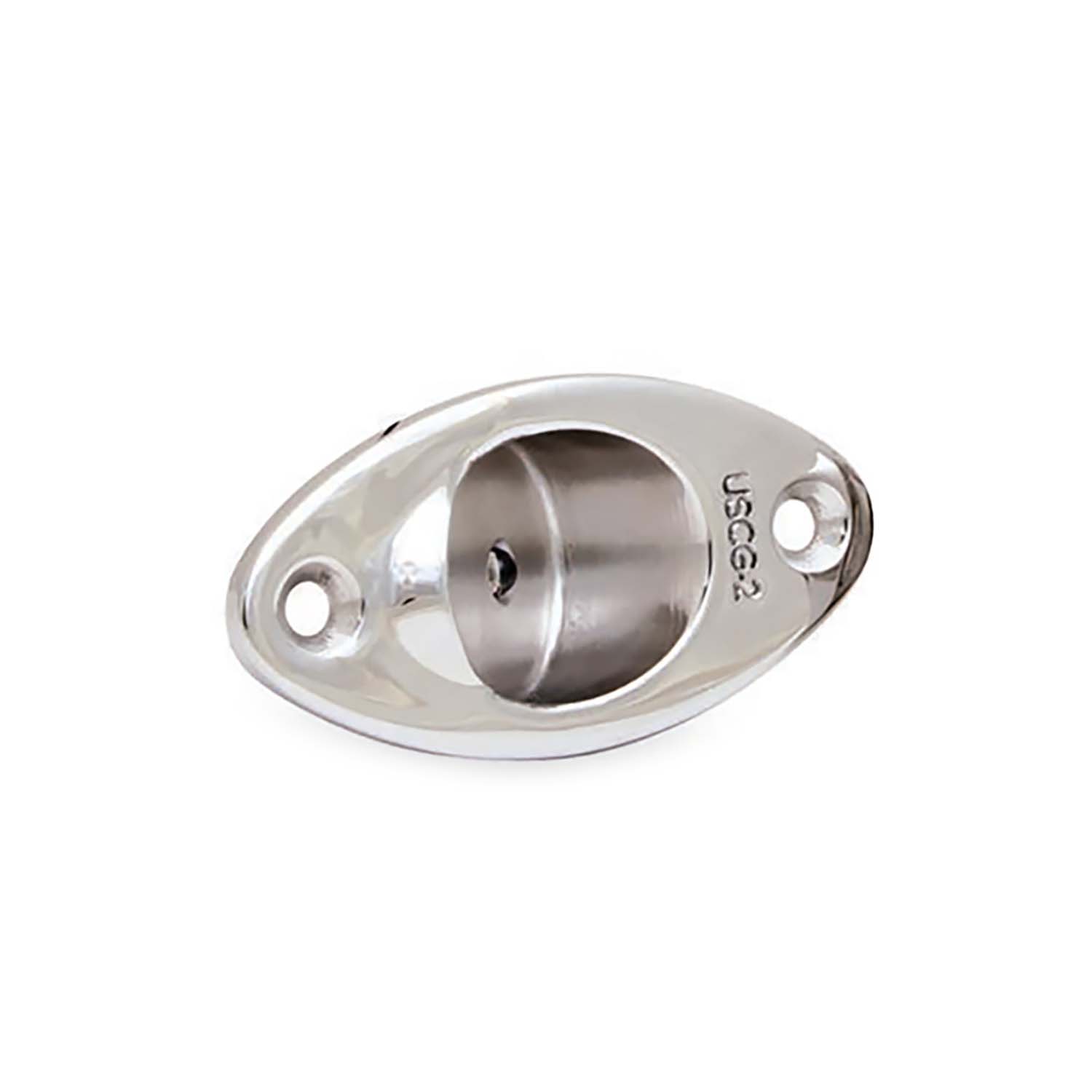 Polished stainless red LED navigation light – LEDNL3R