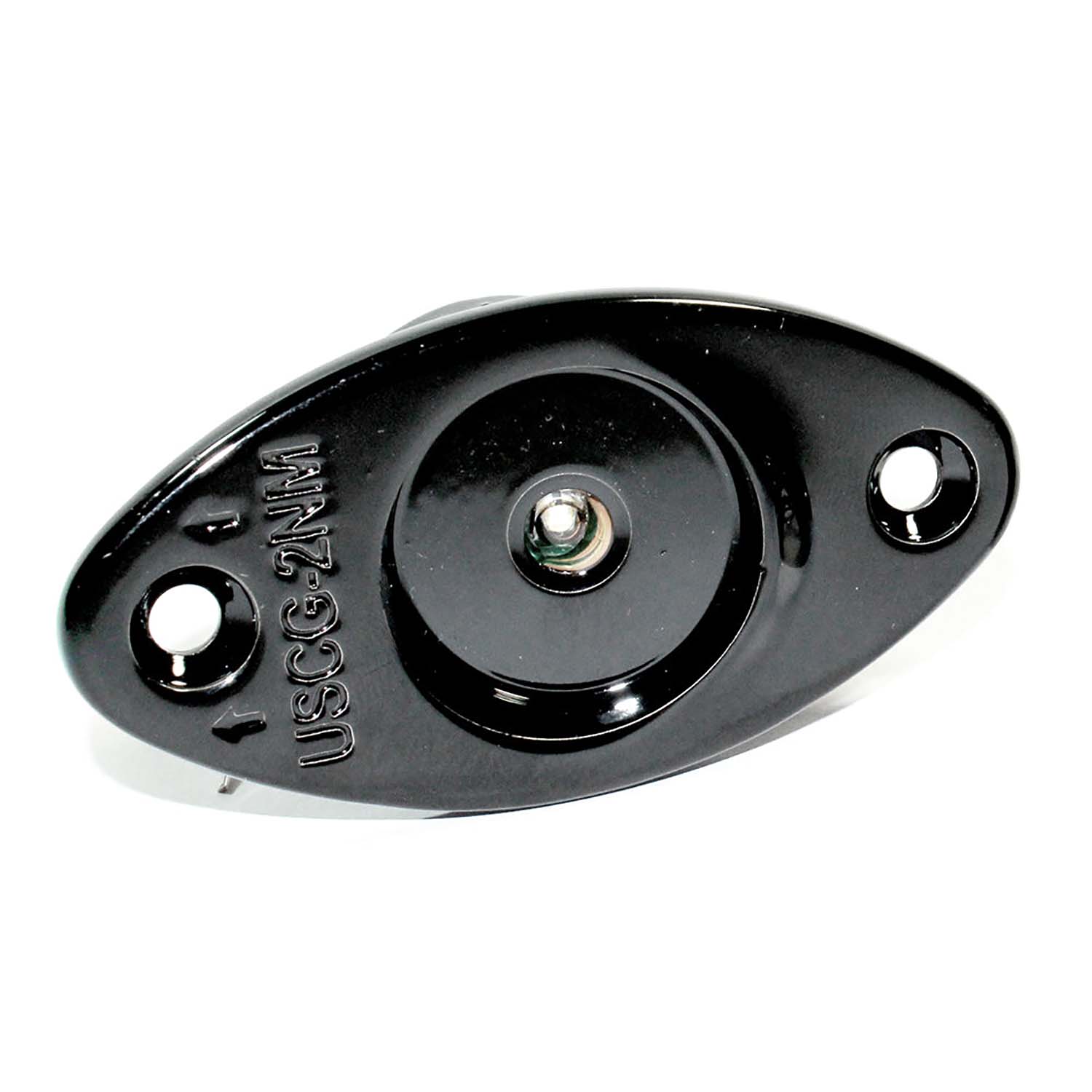 Gloss black stainless red LED navigation light – LEDNL3RBKG