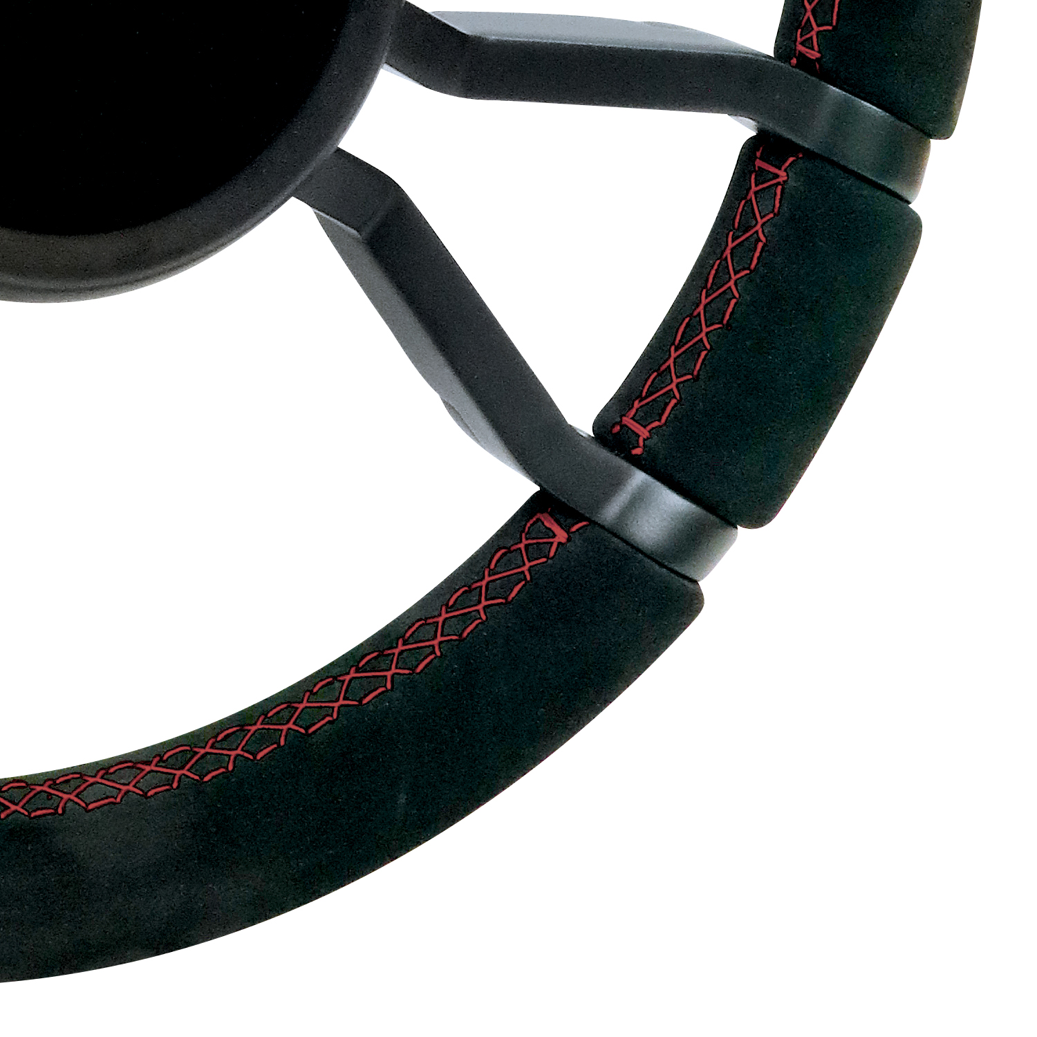 Alcantara covered Livorsi Apex wheel with flat black spokes – LSWA010701FXA01100 - Hover