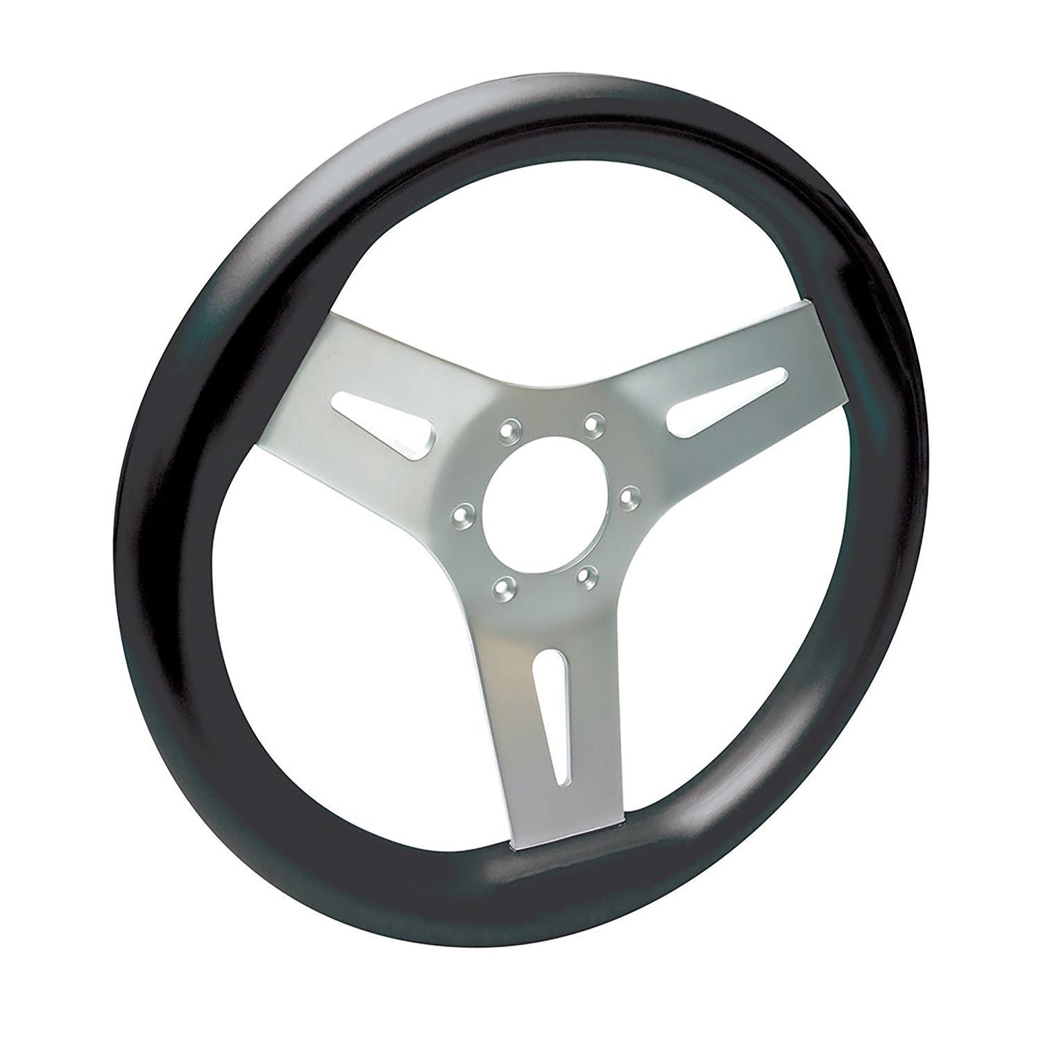Black Livorsi Mega Grip marine steering wheel – MGWALBK