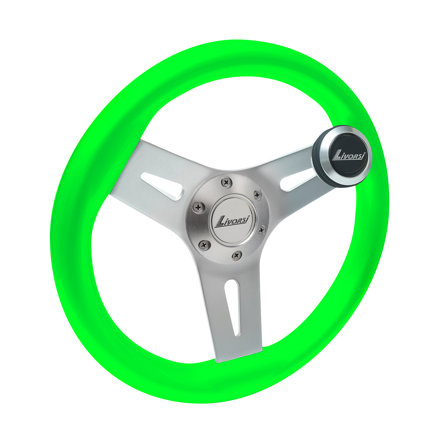 Lime green Livorsi Mega Grip wheel kit with speed knob – MGWALLK-MGWSK
