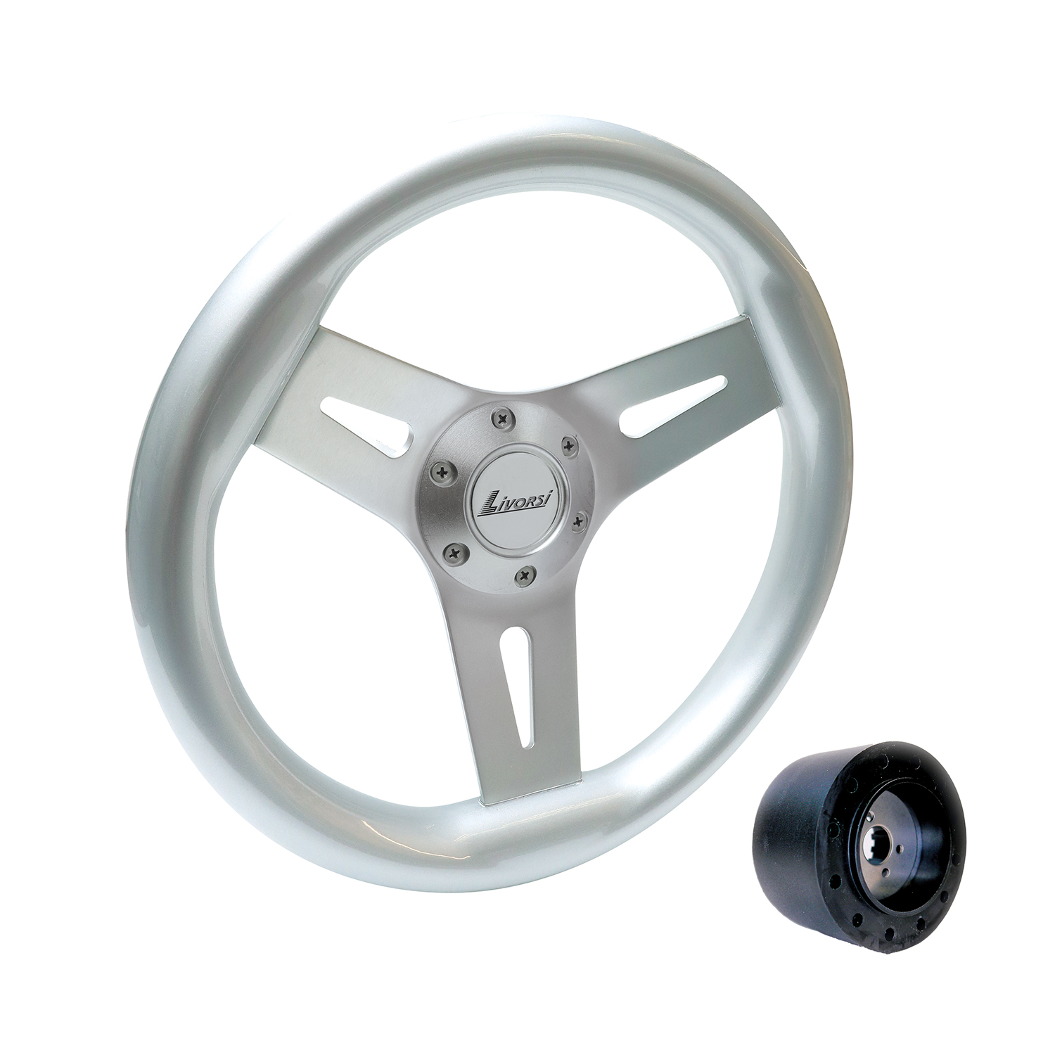 Platinum Livorsi Mega Grip marine steering wheel kit – MGWALPLK