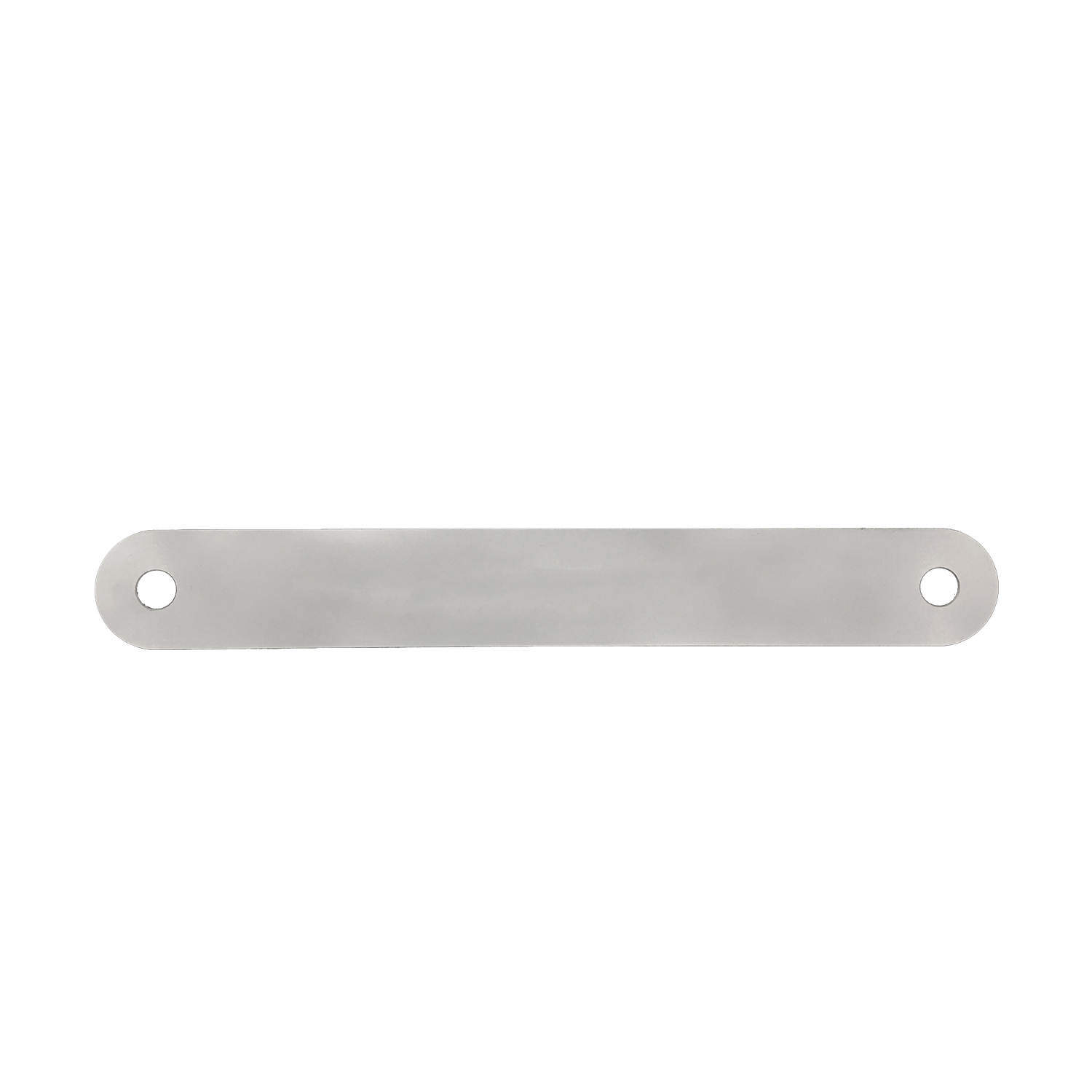 Small plate two hole, clear anodized aluminum – MP-1ALCAN