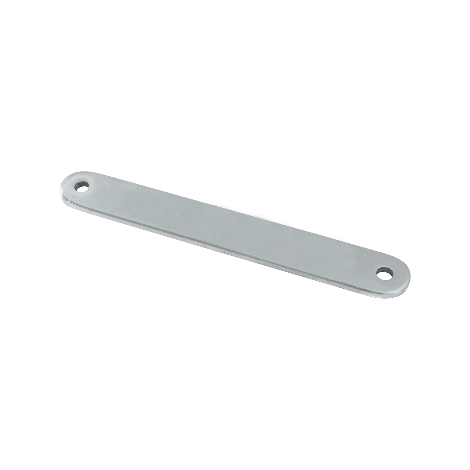 Small plate two hole, polished stainless steel – MP-1SS