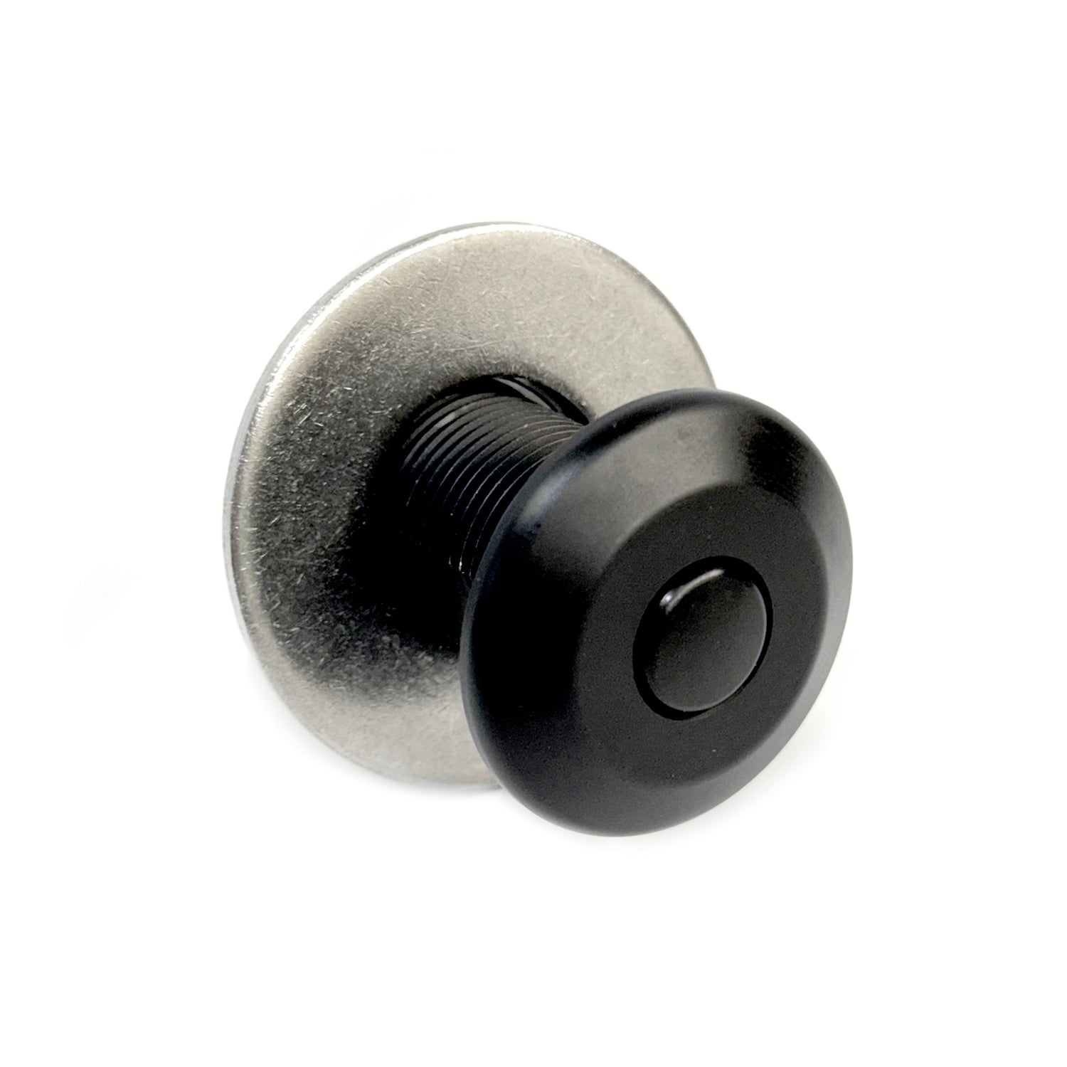 Black anodized quick release fender cleat base with door – QRBAWD