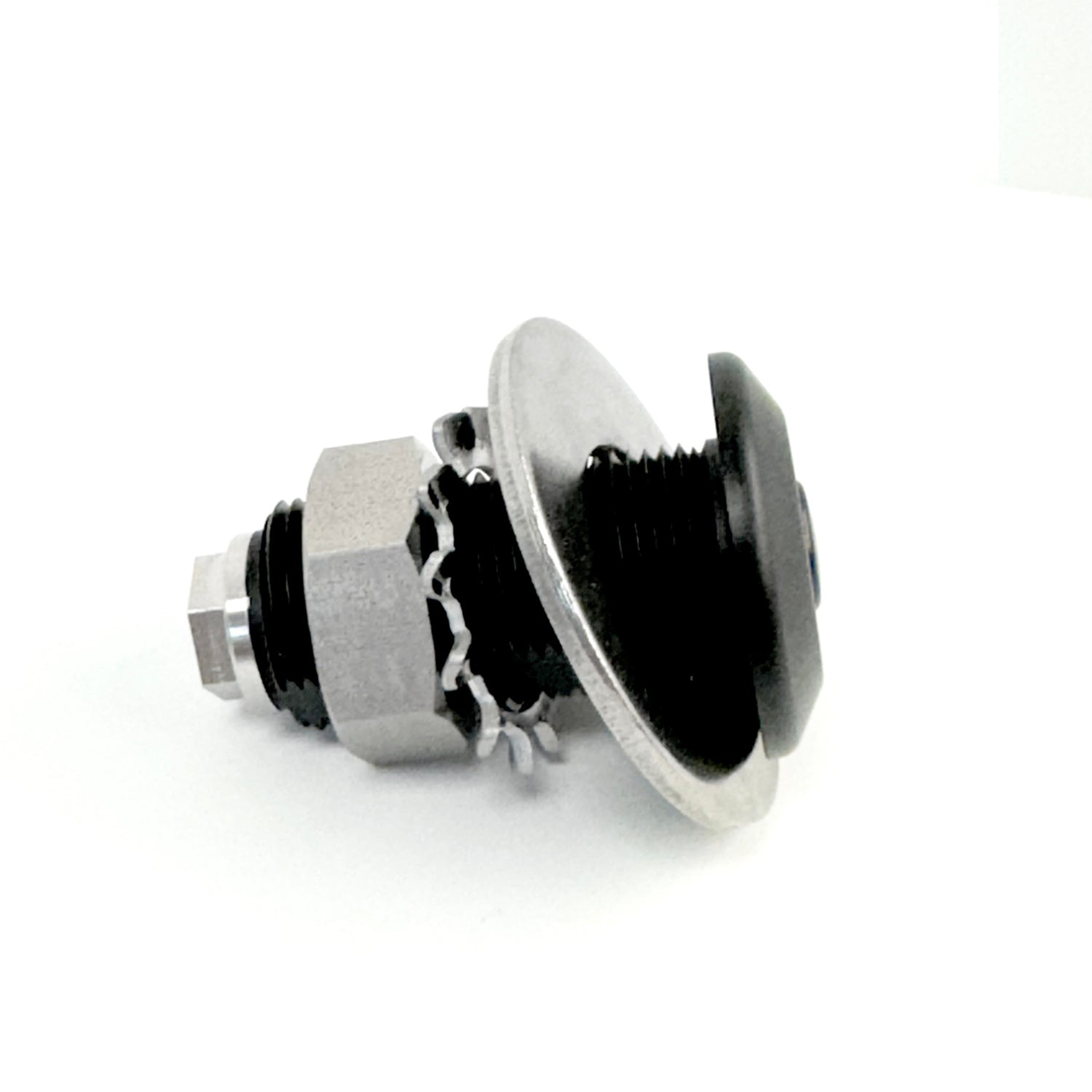 Black anodized quick release fender cleat base with door – QRBAWD - Hover
