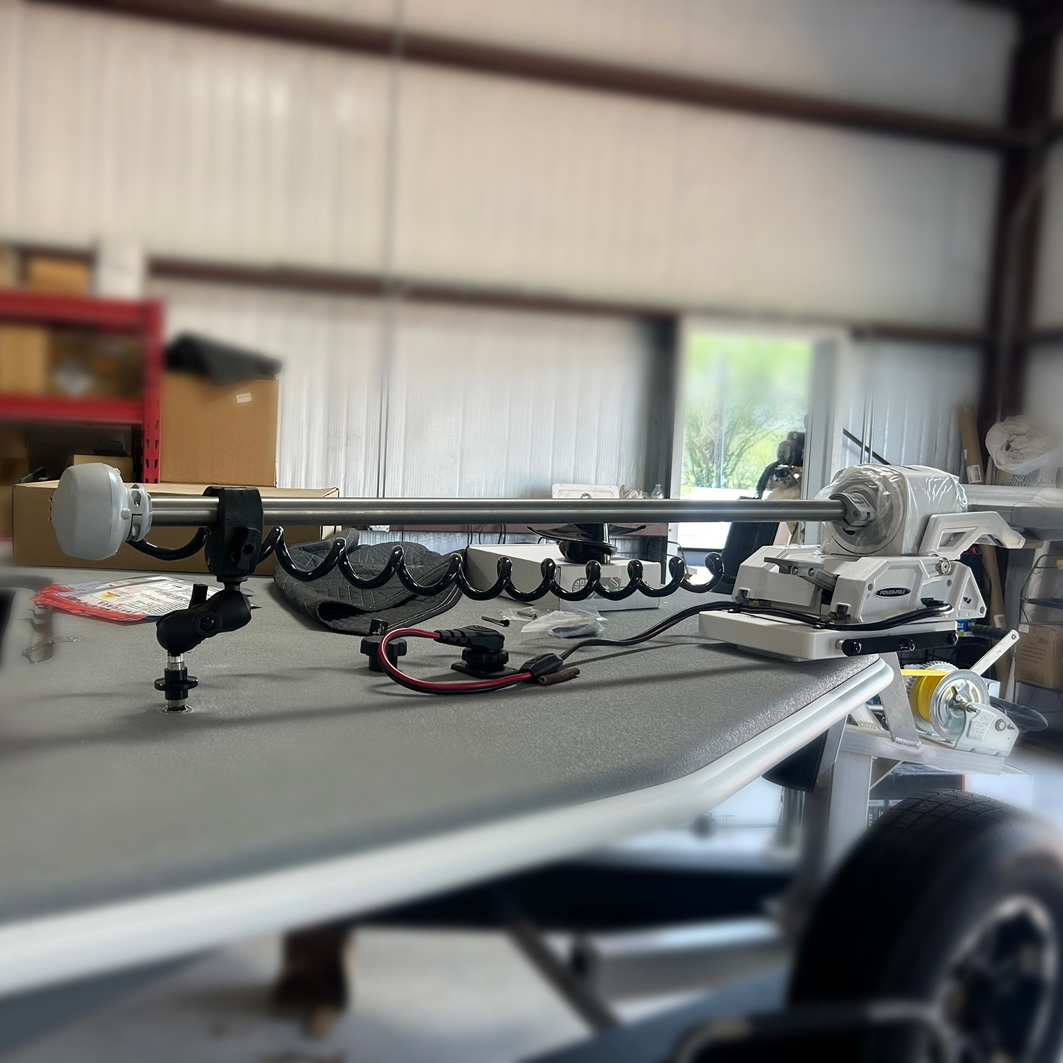 Quick release RAM Mount trolling motor support – QRKTMSB-150 - Hover