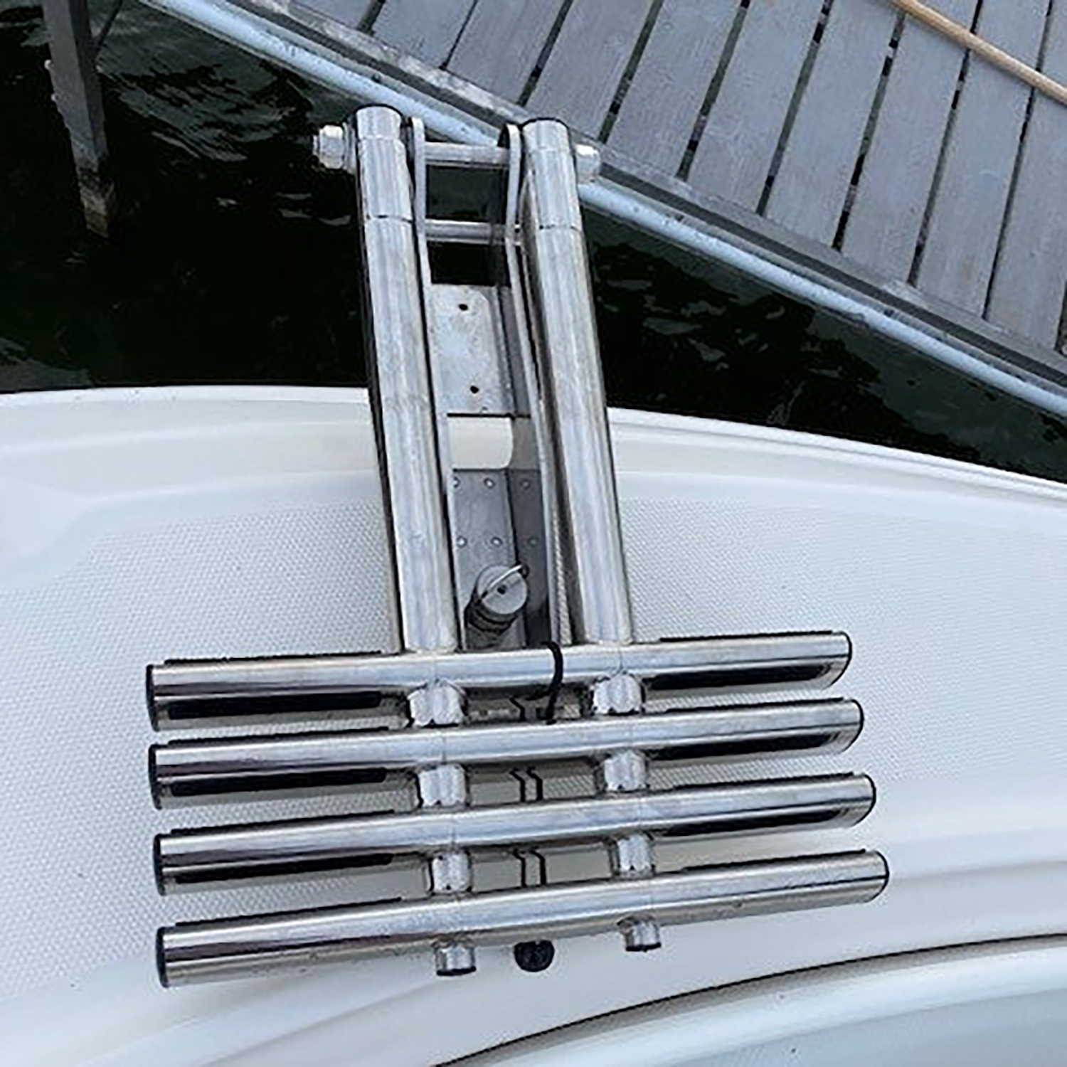 Single pin quick release retractable ladder – QRL4SCLA Product Image 5