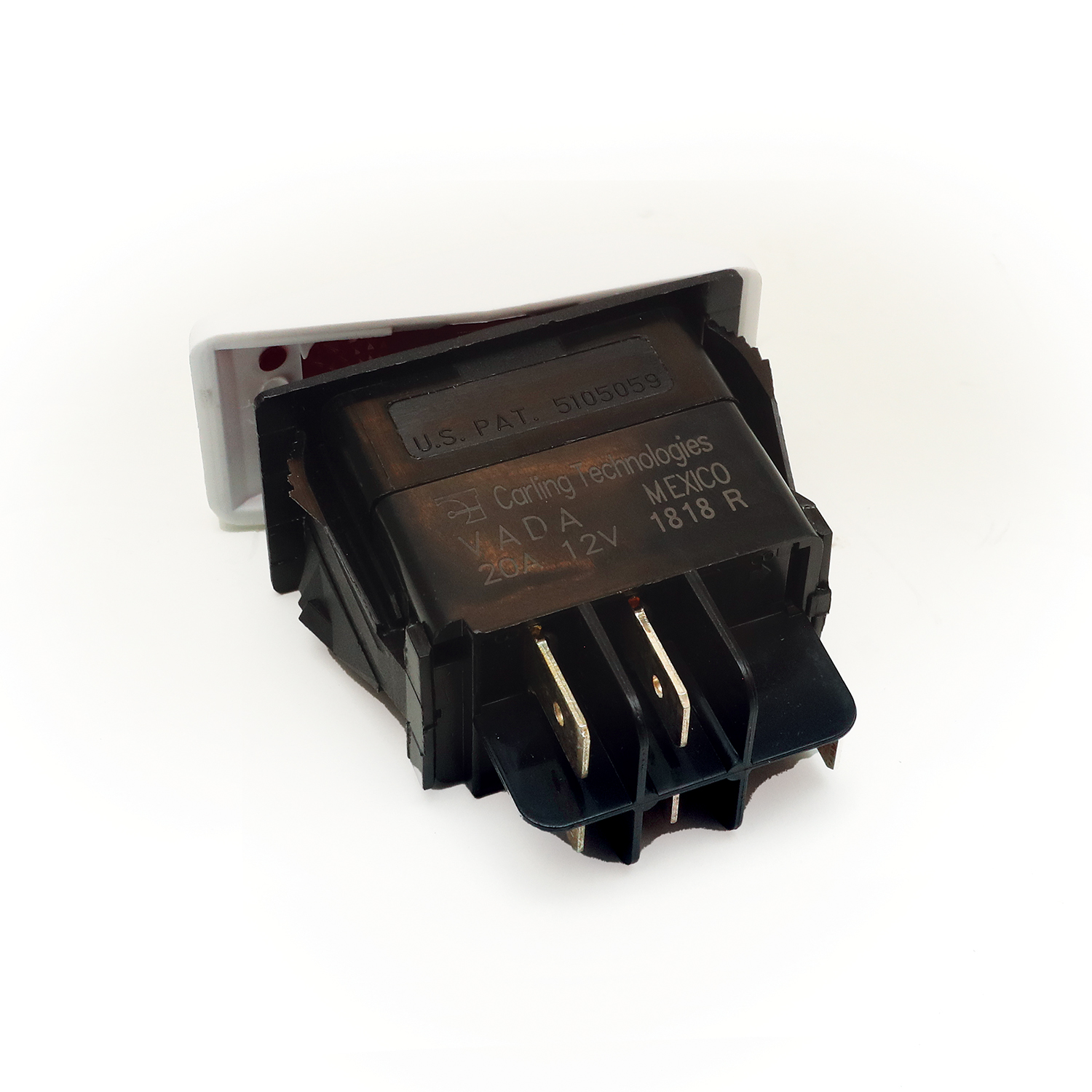 Rocker switch double on / off light – RSDNFLW - Hover
