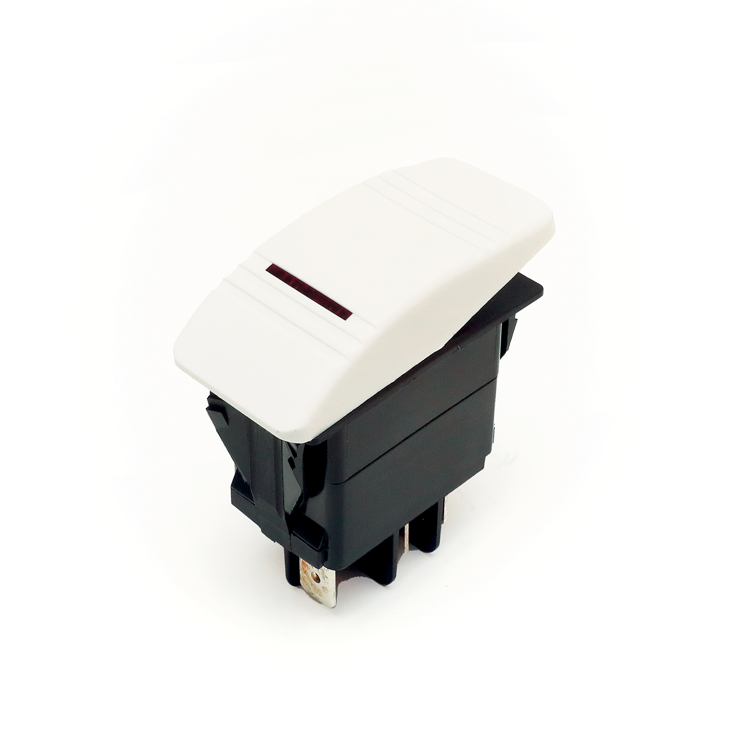 Rocker switch double on / off light – RSDNFLW