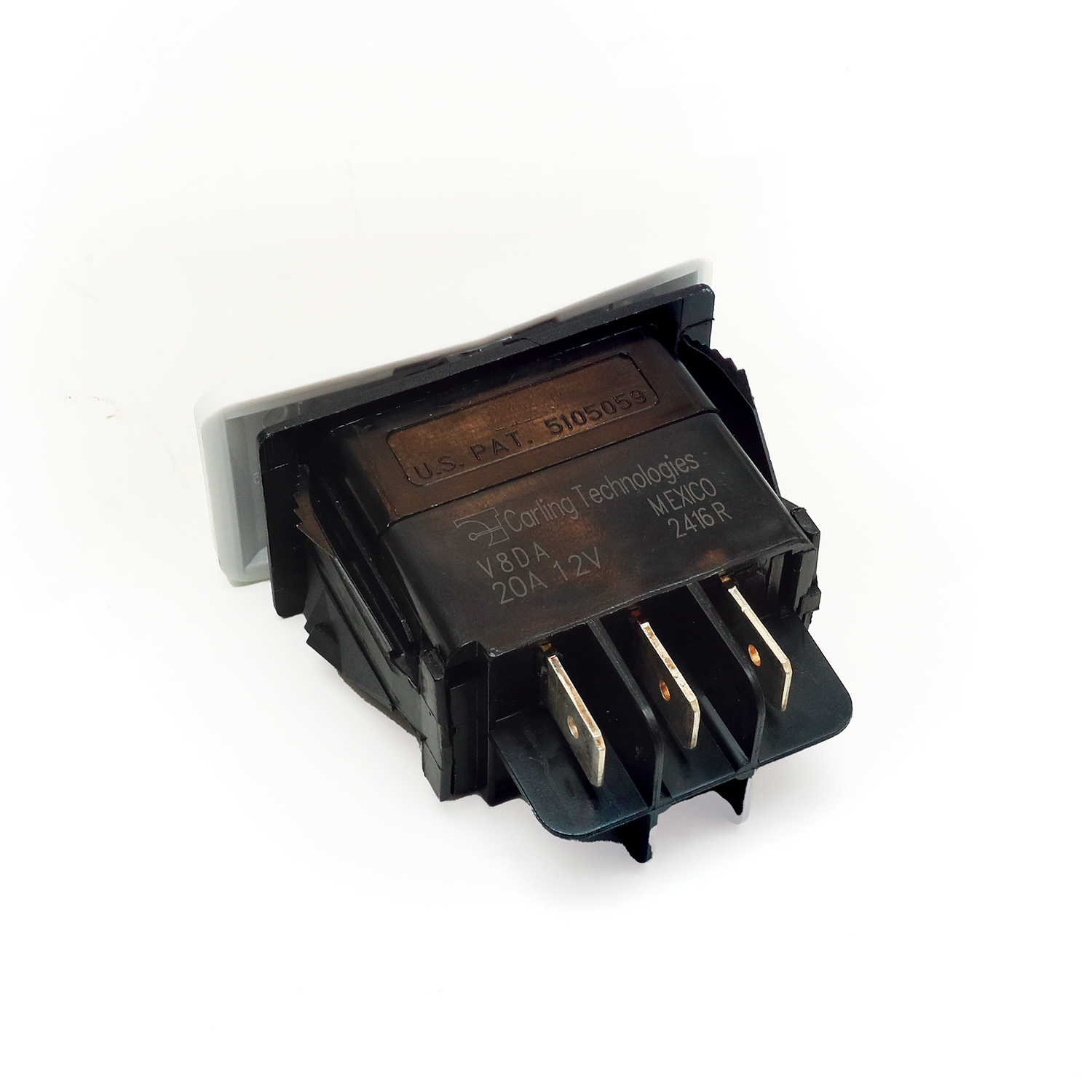Rocker switch single momentary on / off – RSSMFMW - Hover