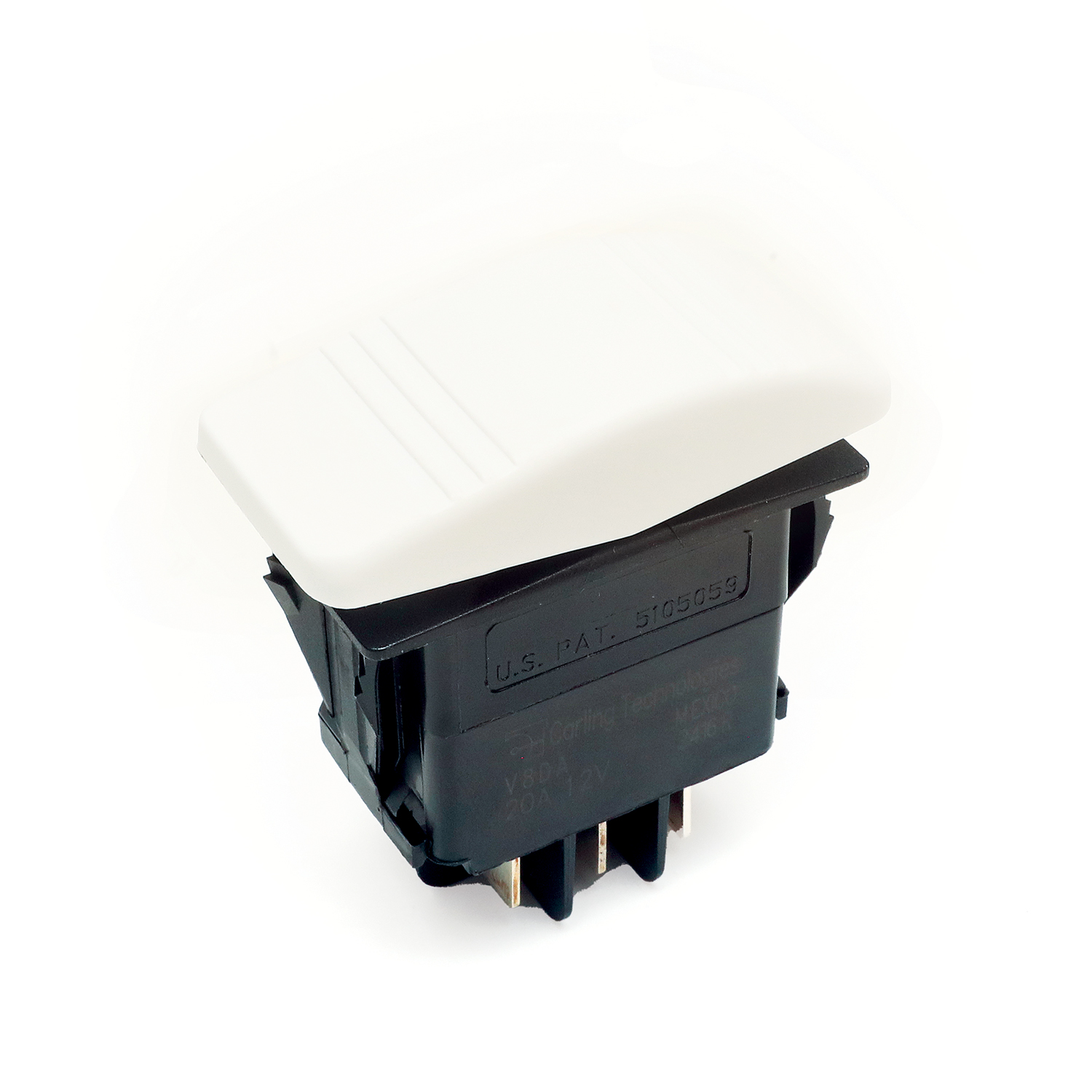 Rocker switch single momentary on / off – RSSMFMW
