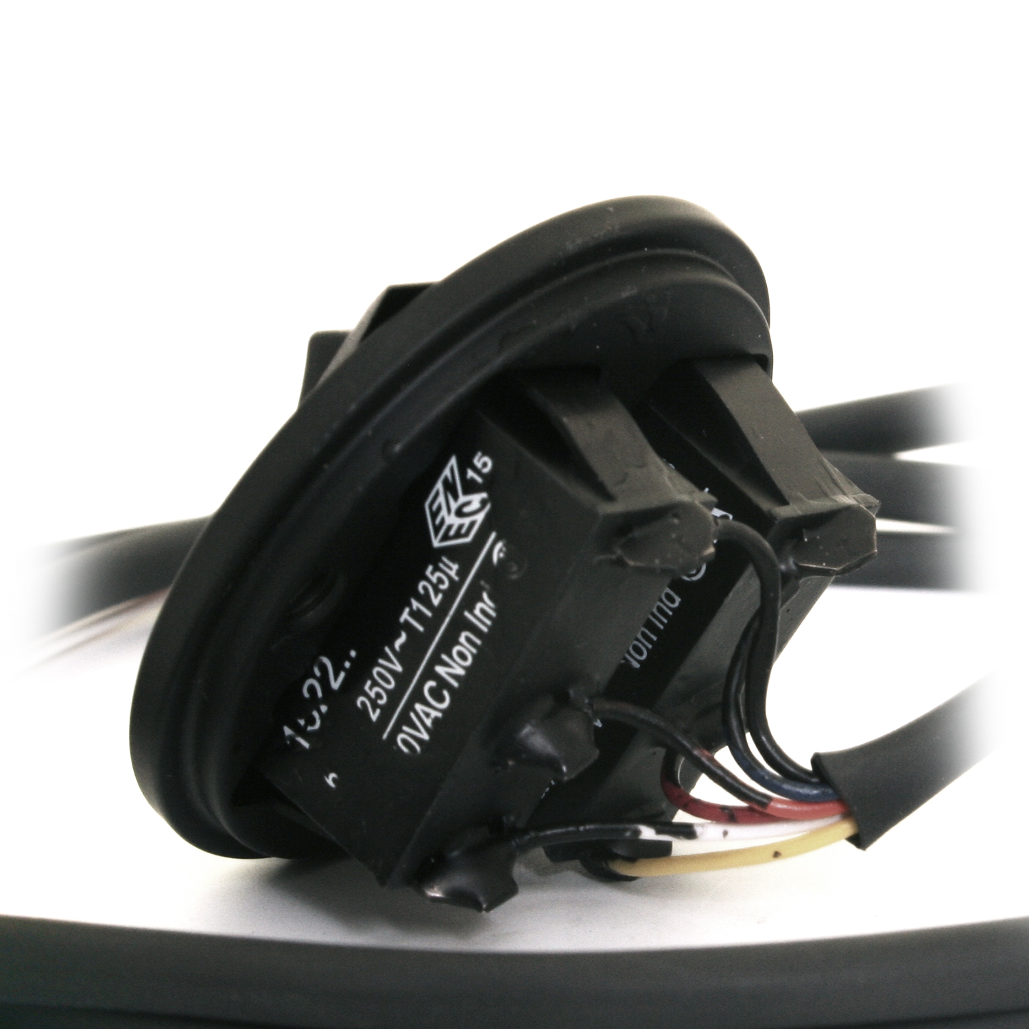 Dual throttle trim switch assembly with front plate – TSDWP - Hover