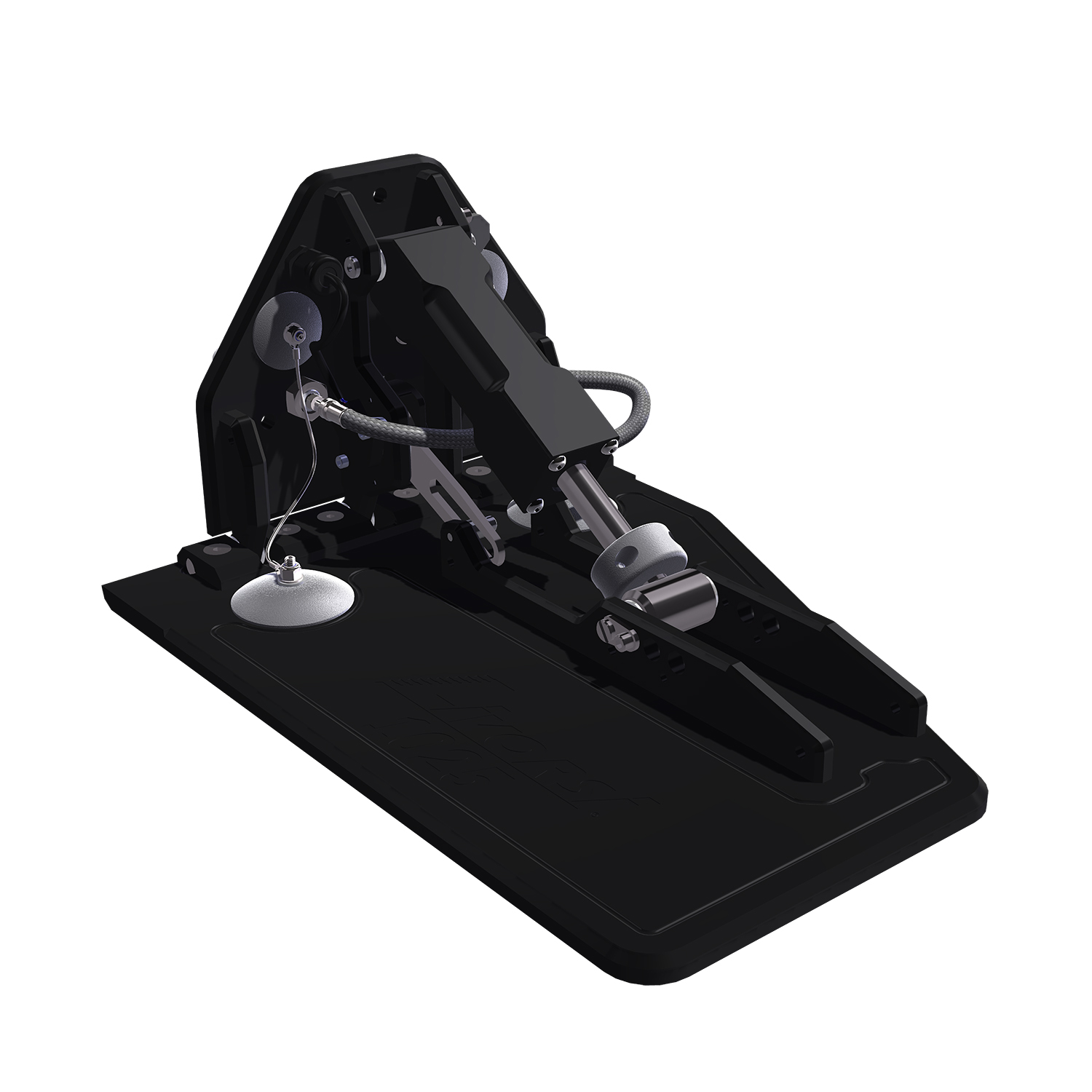 Livorsi 1025 trim tab kit with 10″ transom plate and electric indication – TTK1025EA