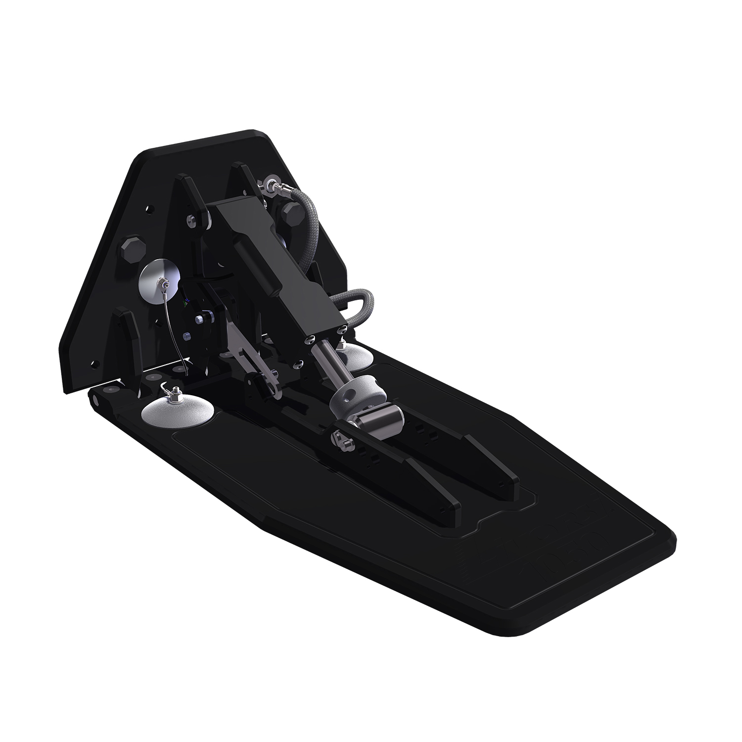 1050 trim tab kit with Merc style transom plate – TTK1050EM