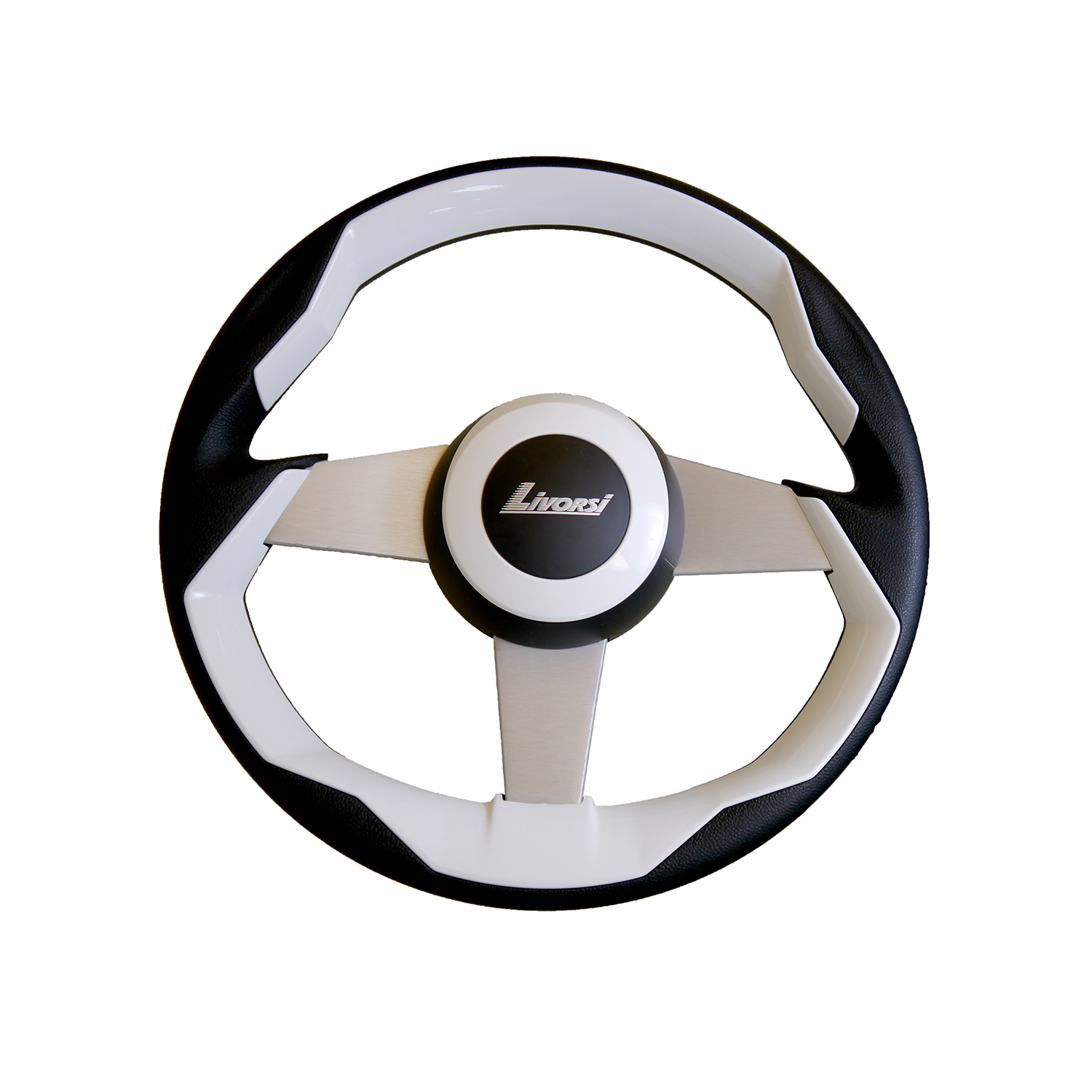 White Grimani wheel with center cap – UGSWWL