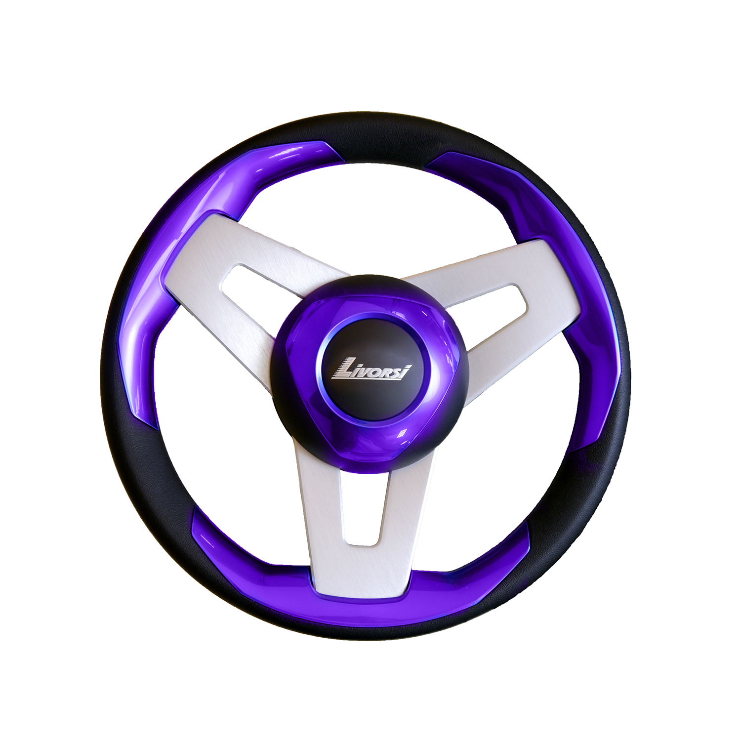 Purple Loredan wheel with center cover – ULSWPUL