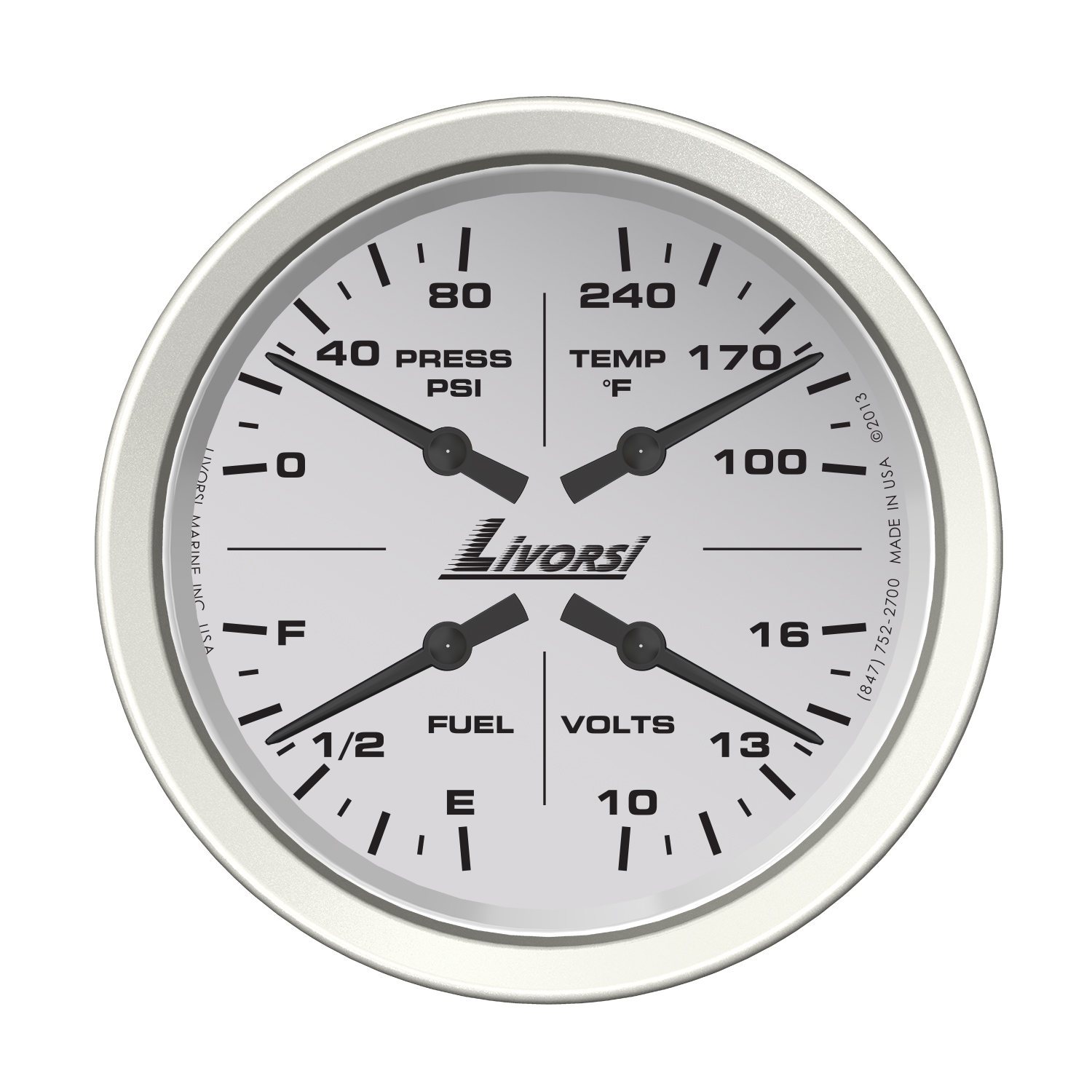 4 5/8″ Vantage View Four Function Gauge – VVJNI4F